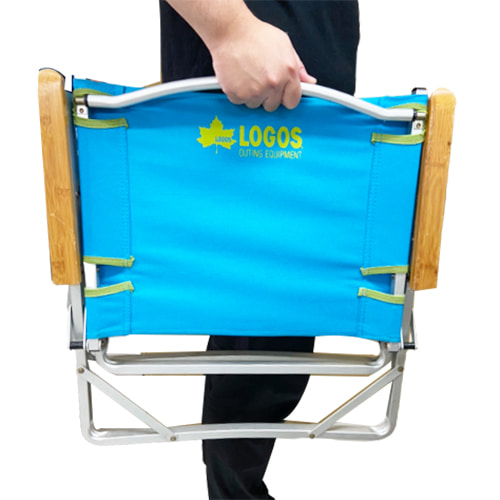 【LOGOS】輕薄摺疊椅 休閒椅 導演椅(綠)-租露營椅 (5)-L2JmG.jpg